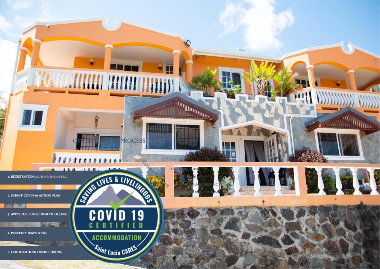 Mountain View Apartments Gros Islet Exteriér fotografie